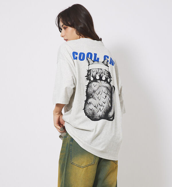 ABAHOUSE「【CORISCO/コリスコ】Animal Tシャツ/COOL CAT」|Tシャツ・カットソー|