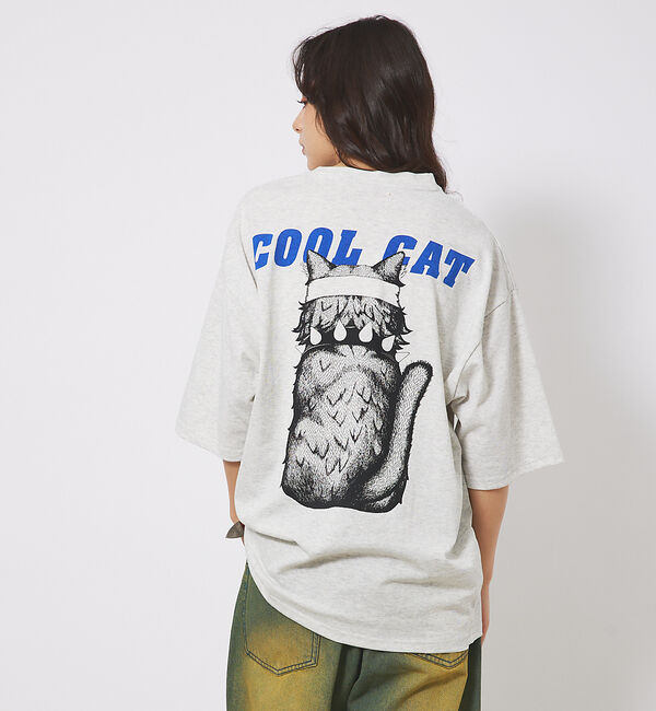 ABAHOUSE「【CORISCO/コリスコ】Animal Tシャツ/COOL CAT」|Tシャツ・カットソー|