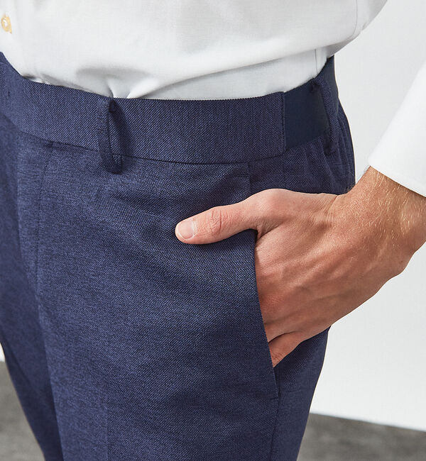 ABAHOUSE「【セットアップ対応】Breeze cool カノコ スラックス /通気性 ストレ」|スラックス|