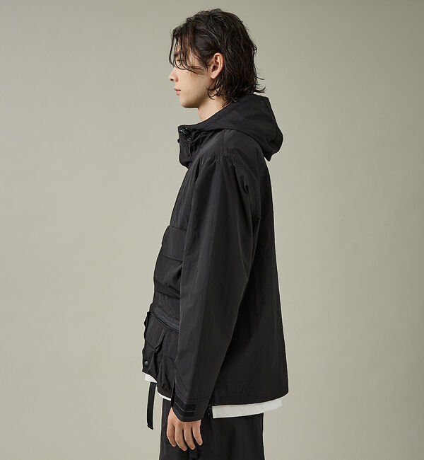 ABAHOUSE「【NoiR / ノワール】Connect Hooded / コネクトフーディ/N」|ブルゾン・スタジャン|