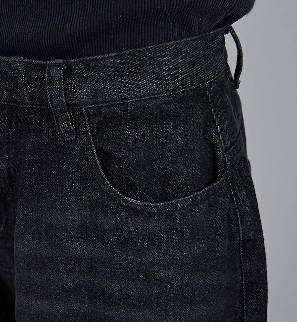 ABAHOUSE「【AH ABAHOUSE】ブラスト ワイドバギー デニムパンツ / セットアップ」|デニム|