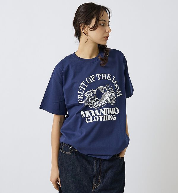 ABAHOUSE「【MOANDMO CLOHING &times; FRUIT OF THE LOOM】限定コ」|Tシャツ・カットソー|