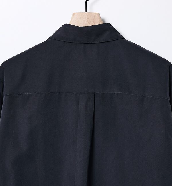 ABAHOUSE「【リラックスフィット】ピーチサテン レギュラーカラーシャツ」|シャツ・ブラウス|