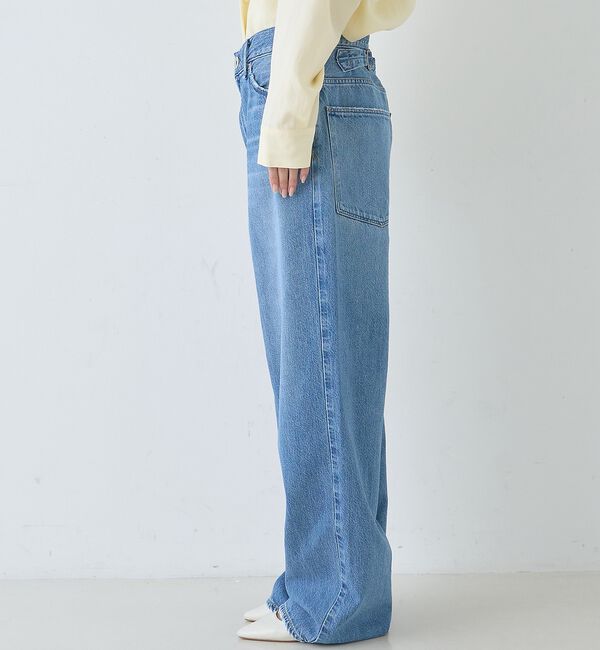 Rouge vif「【upper hights/アッパーハイツ】THE OLIVIA ワイドストレー」|デニム|