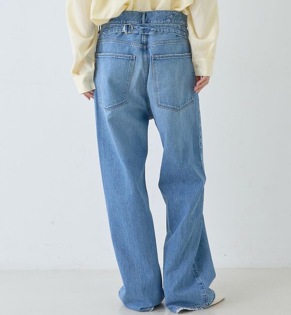 Rouge vif「【upper hights/アッパーハイツ】THE OLIVIA ワイドストレー」|デニム|