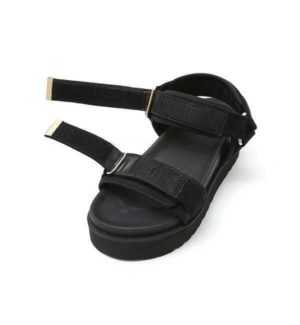 AU BANNISTER「【販売店舗限定】厚底スポーツサンダル」|サンダル|