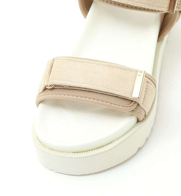 AU BANNISTER「【販売店舗限定】厚底スポーツサンダル」|サンダル|