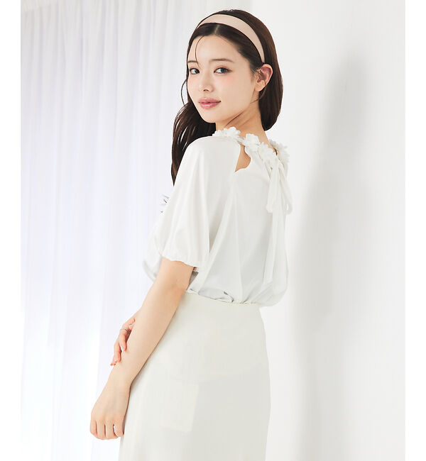 SELFIST「フラワーモチーフブラウス」|シャツ・ブラウス|