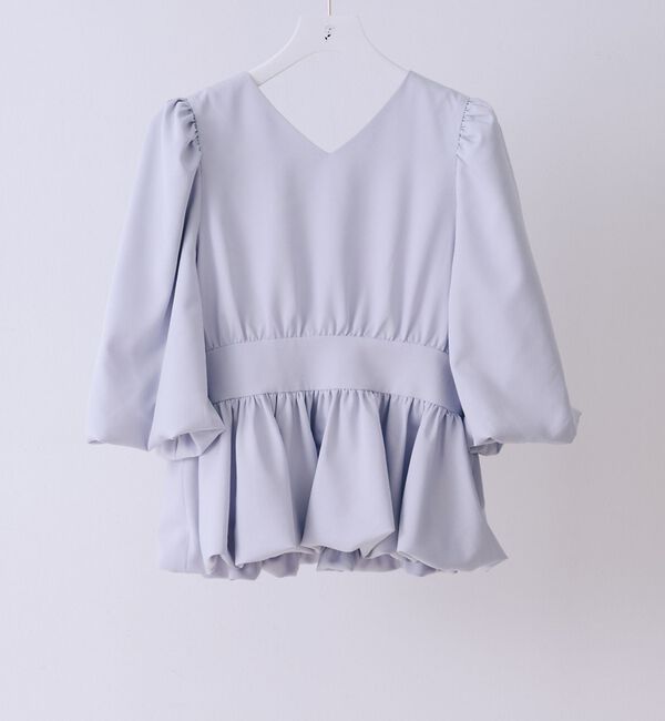 SELFIST「バルーンパフショルブラウス【予約】」|シャツ・ブラウス|