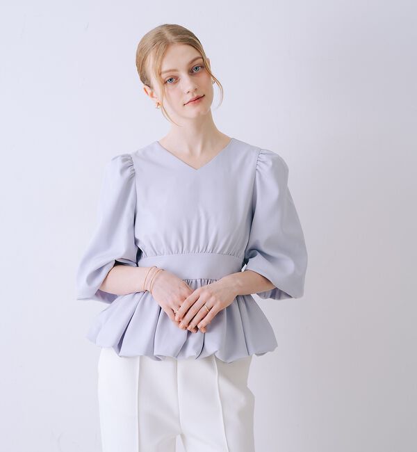 SELFIST「バルーンパフショルブラウス【予約】」|シャツ・ブラウス|