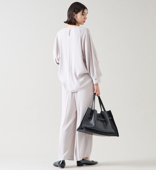 TIARA「タックドルマンスリーブブラウス（セットアップ可）」|シャツ・ブラウス|