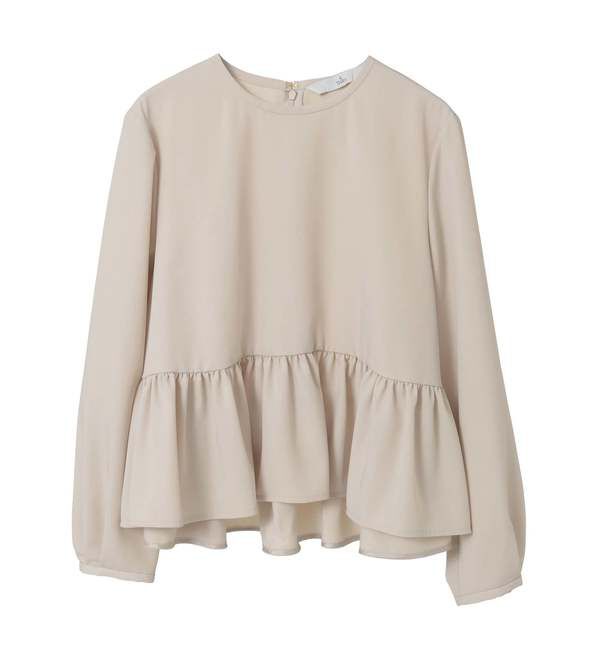 TIARA「ペプラムブラウス」|シャツ・ブラウス|