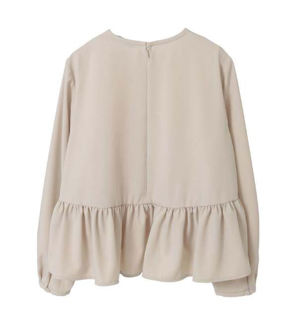 TIARA「ペプラムブラウス」|シャツ・ブラウス|