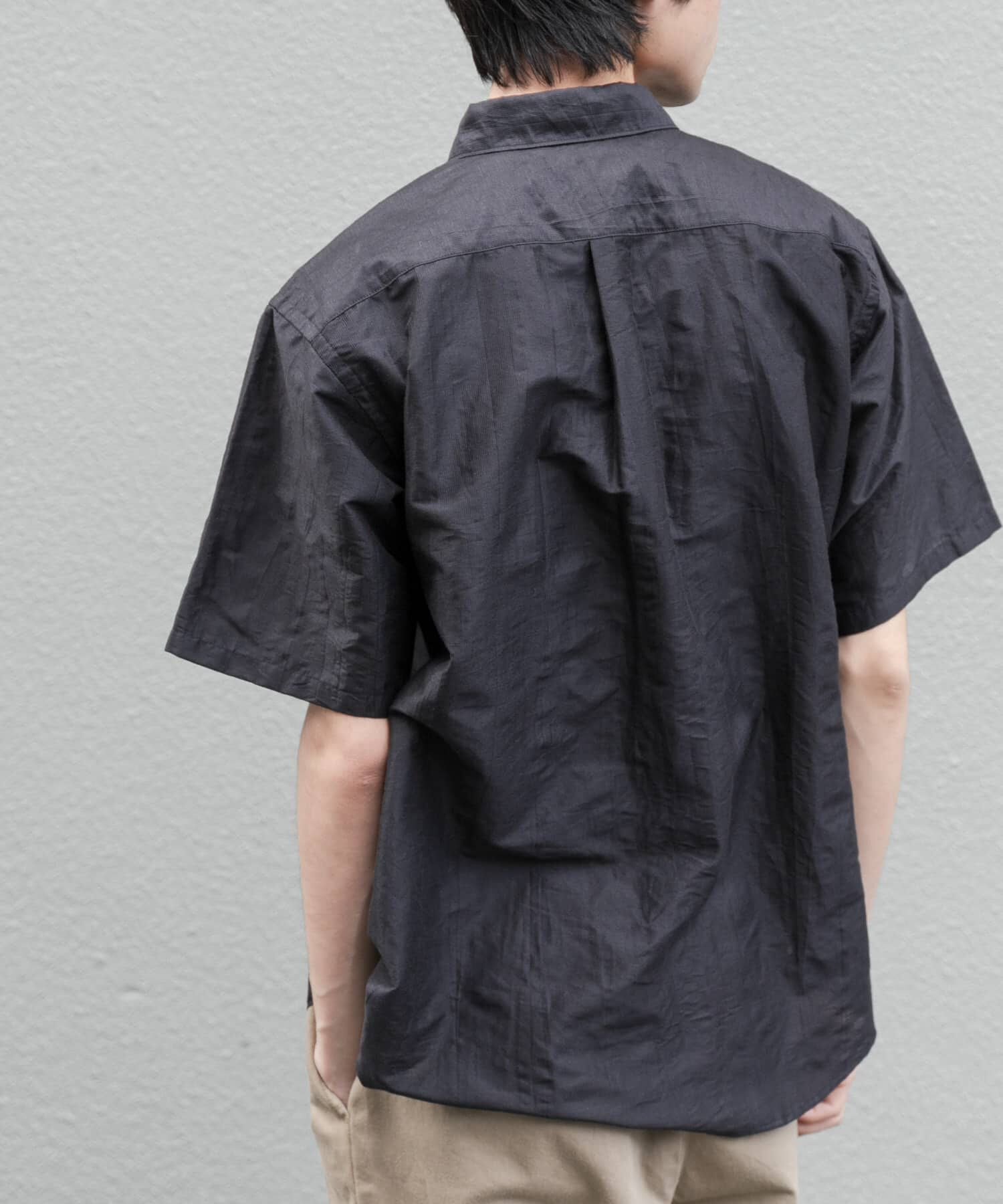 URBAN RESEARCH DOORS「FORK&SPOON　リネンワッシャーレギュラーカラーシャツ」|シャツ・ブラウス|