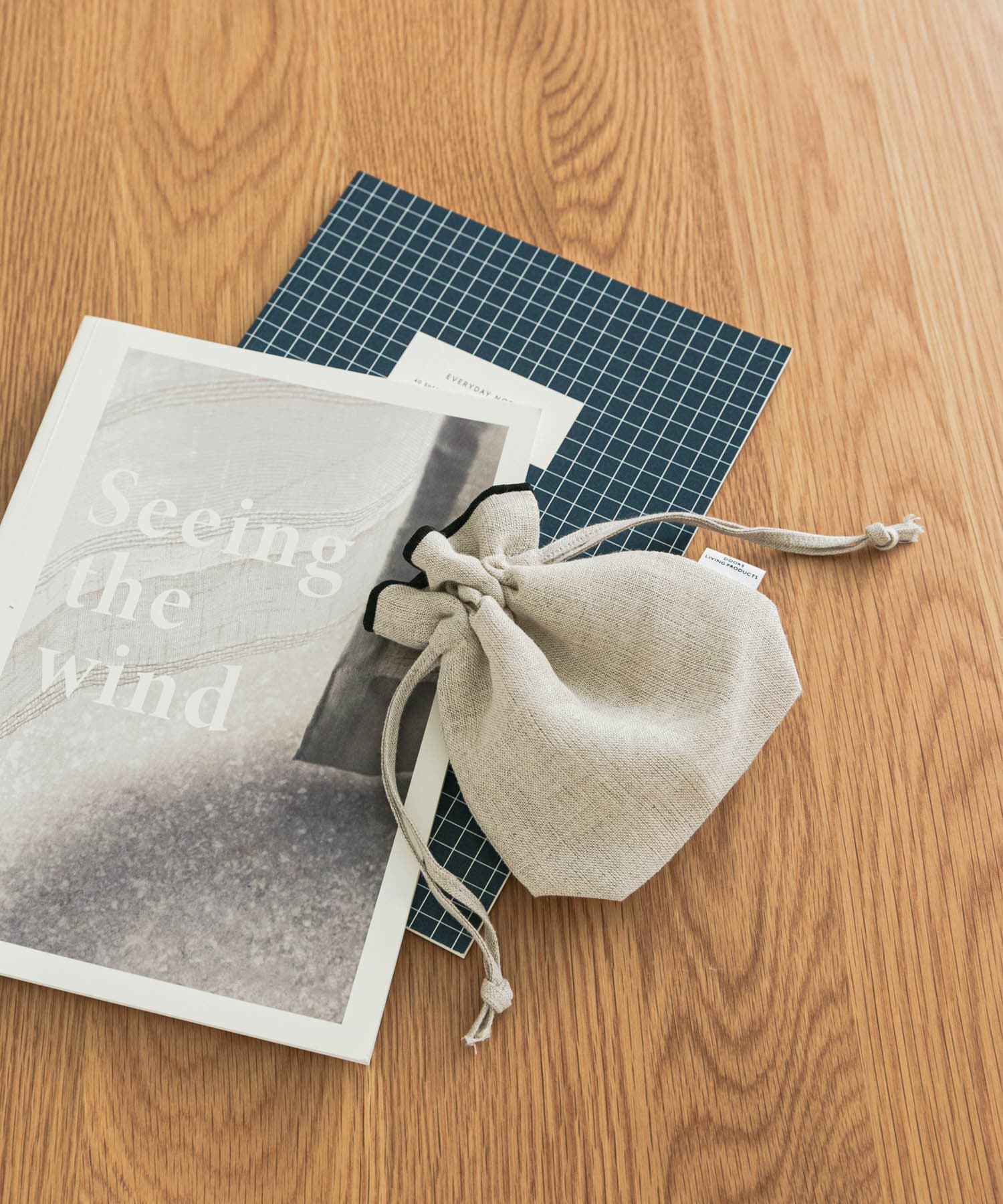 URBAN RESEARCH DOORS「DOORS LIVING PRODUCTS　コットンリネンライン巾着SS」|その他|