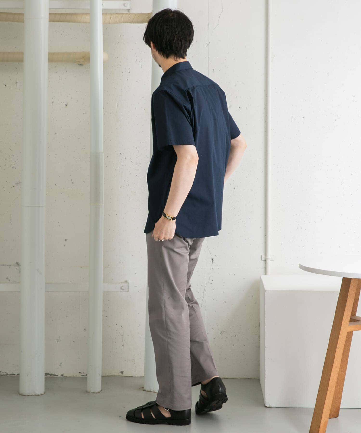 URBAN RESEARCH ROSSO「『防シワ/防臭』『XLサイズあり』ハイパフォーマンスブロード半袖シャツ」|シャツ・ブラウス|