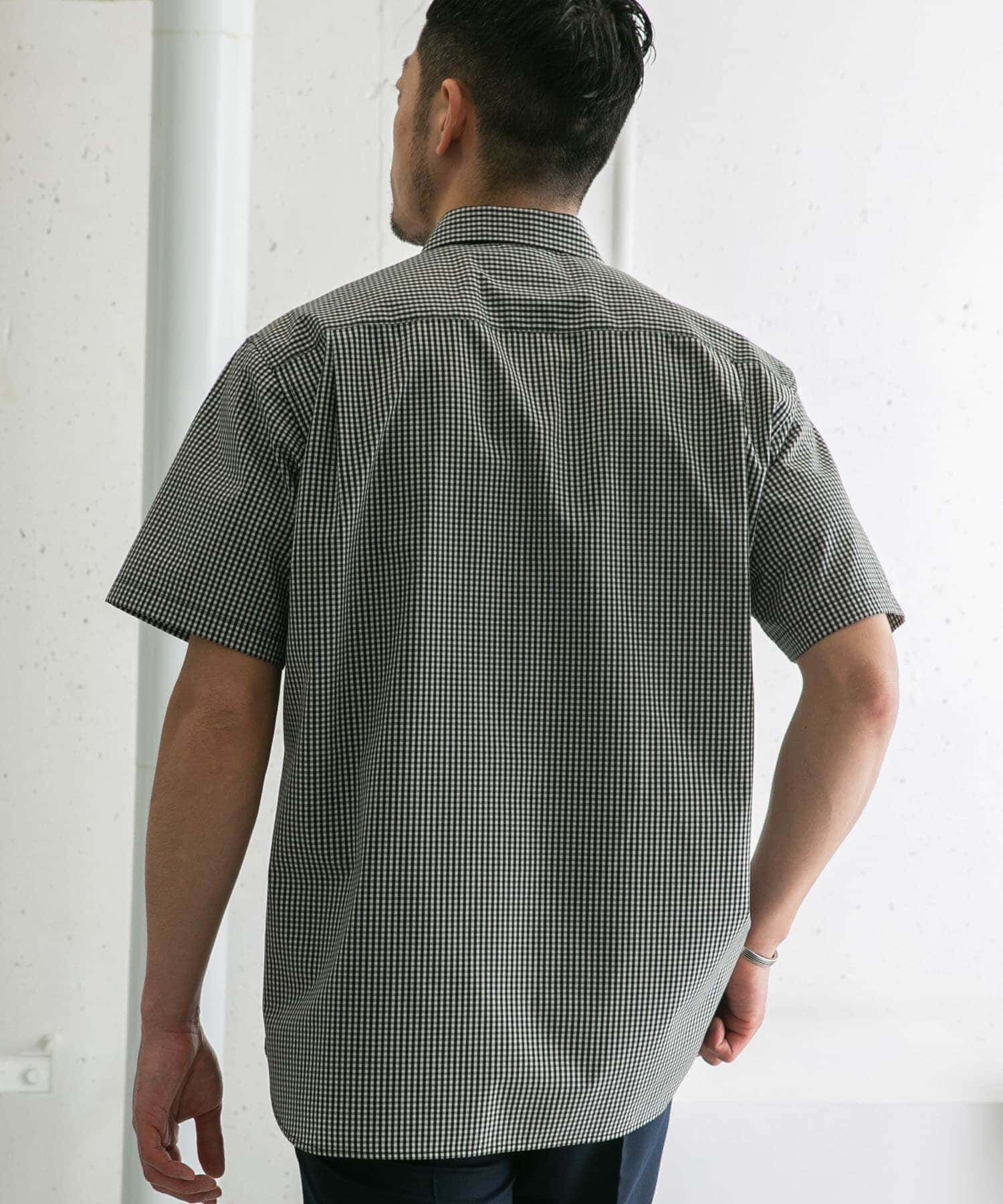 URBAN RESEARCH ROSSO「『防シワ/防臭』『XLサイズあり』ハイパフォーマンスブロード半袖シャツ」|シャツ・ブラウス|