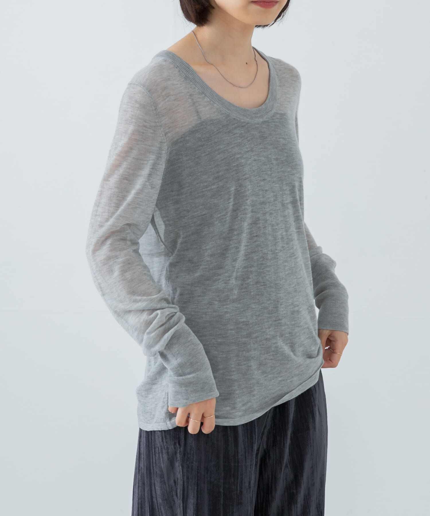 URBAN RESEARCH「カシミヤミックスUニット」|ニット・セーター|