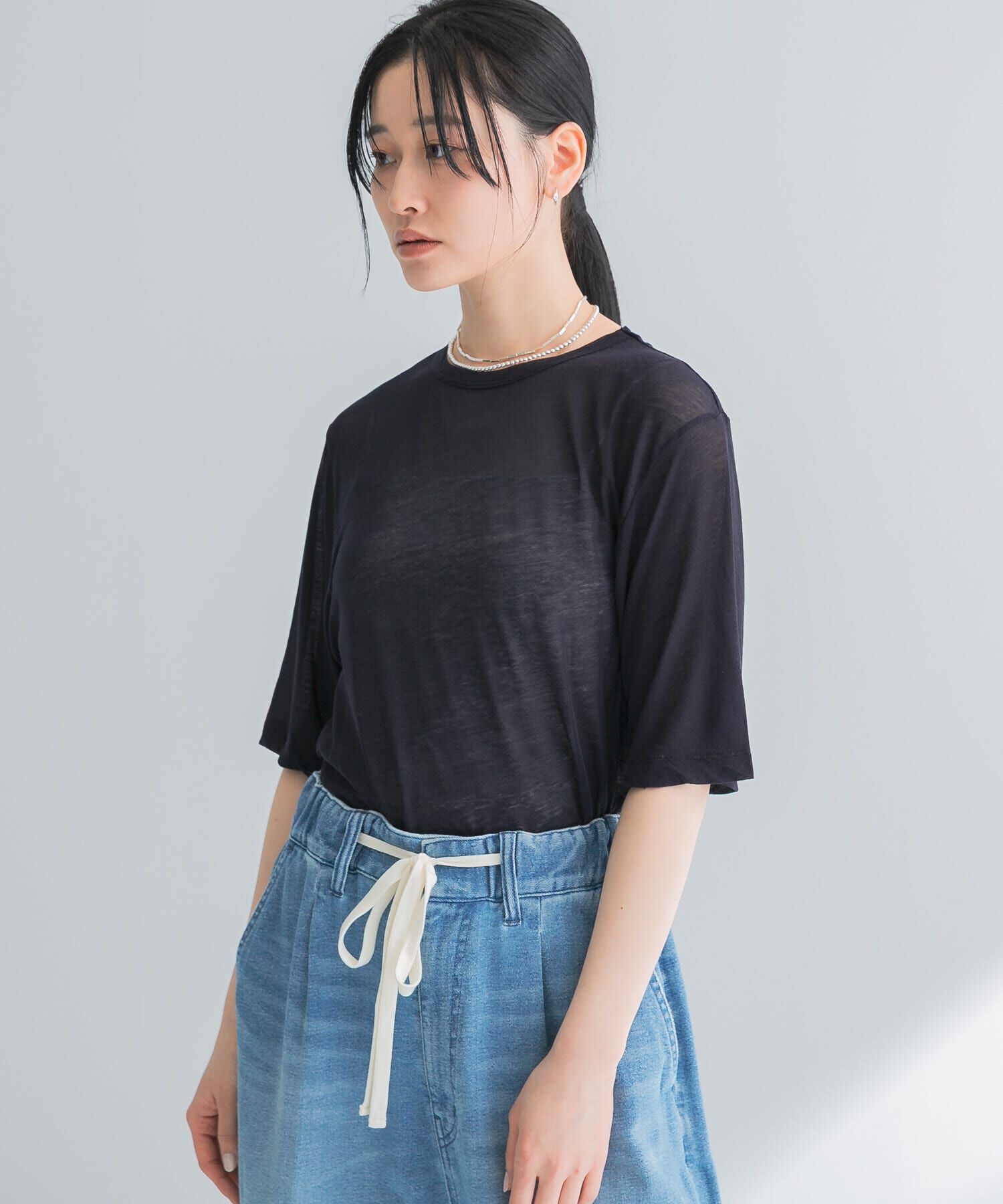 URBAN RESEARCH「new basic　ドライツイストシアーTシャツ」|Tシャツ・カットソー|