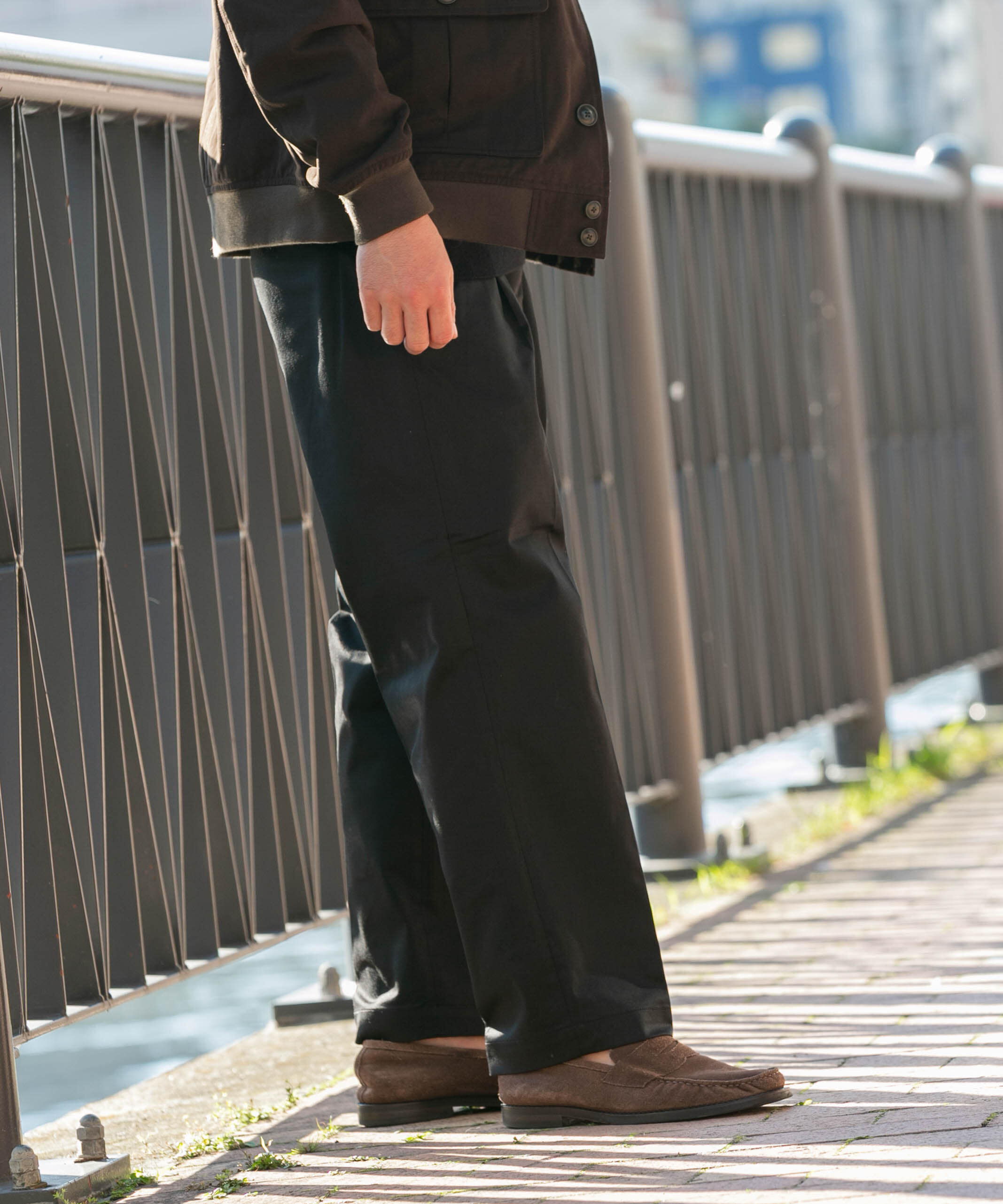 URBAN RESEARCH ROSSO「『XLサイズあり』ストレッチチノ1タックワイドスラックス」|その他|