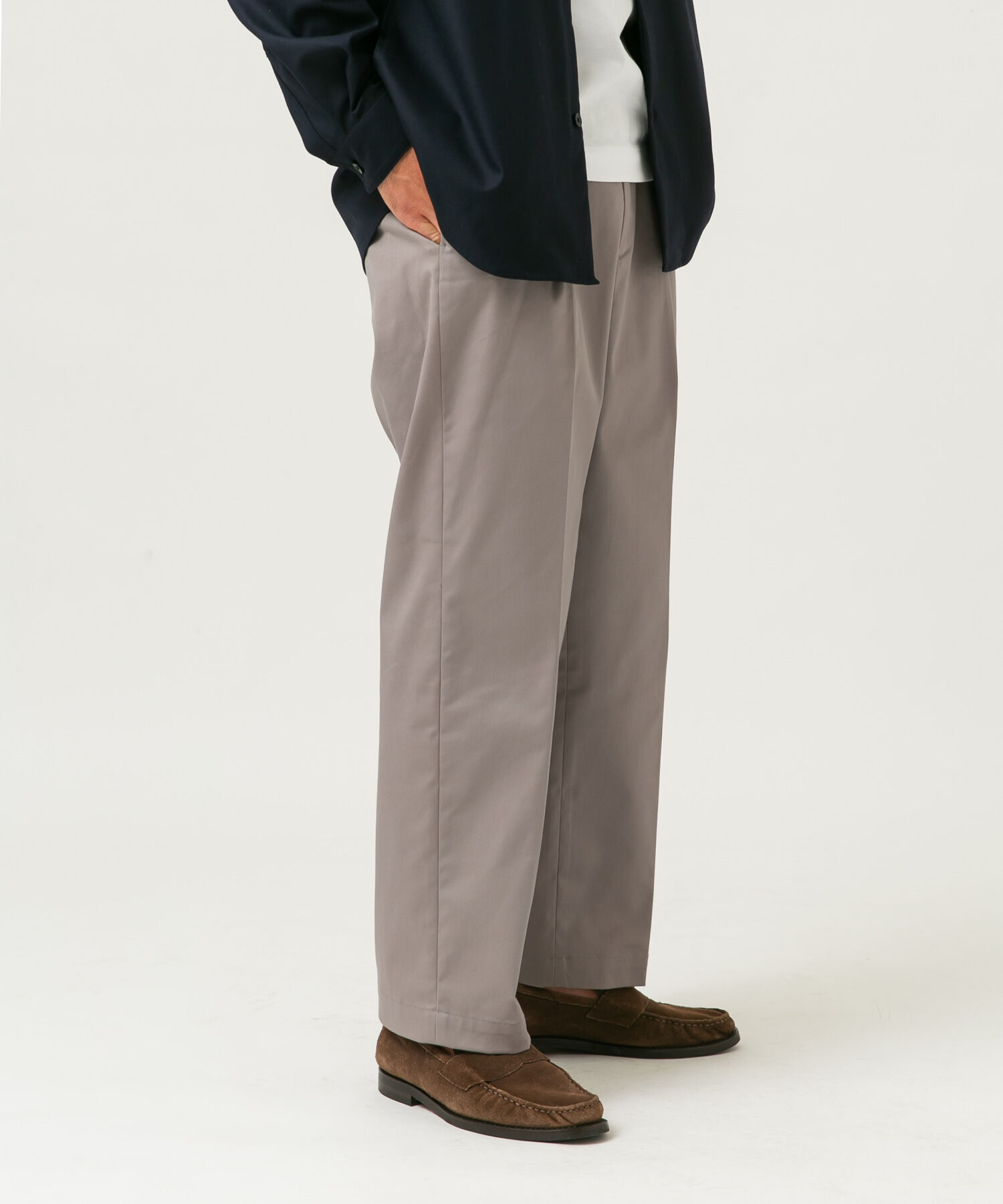 URBAN RESEARCH ROSSO「『XLサイズあり』ストレッチチノ1タックワイドスラックス」|その他|