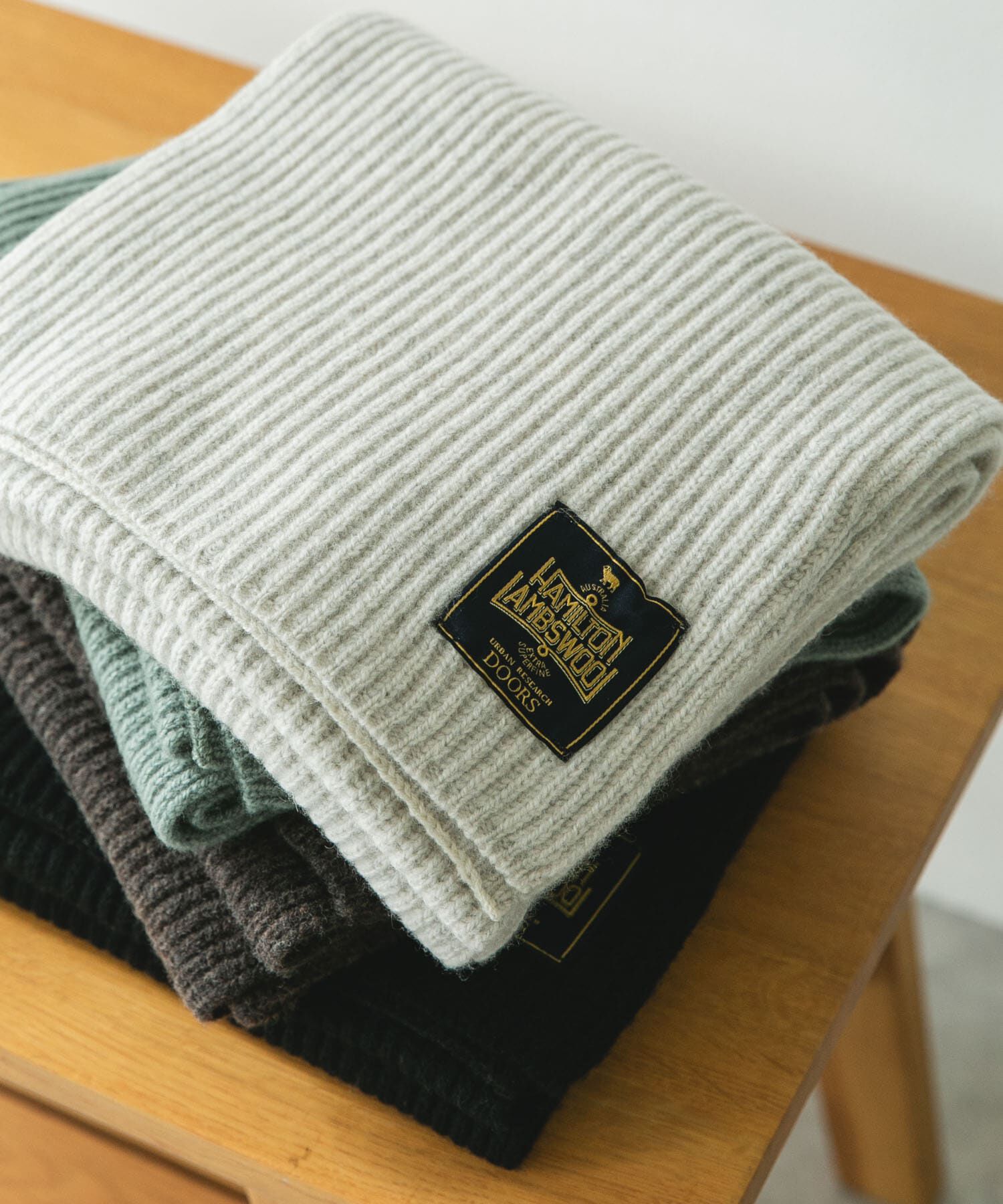 URBAN RESEARCH DOORS「ハミルトンマフラー」|マフラー|オフホワイト