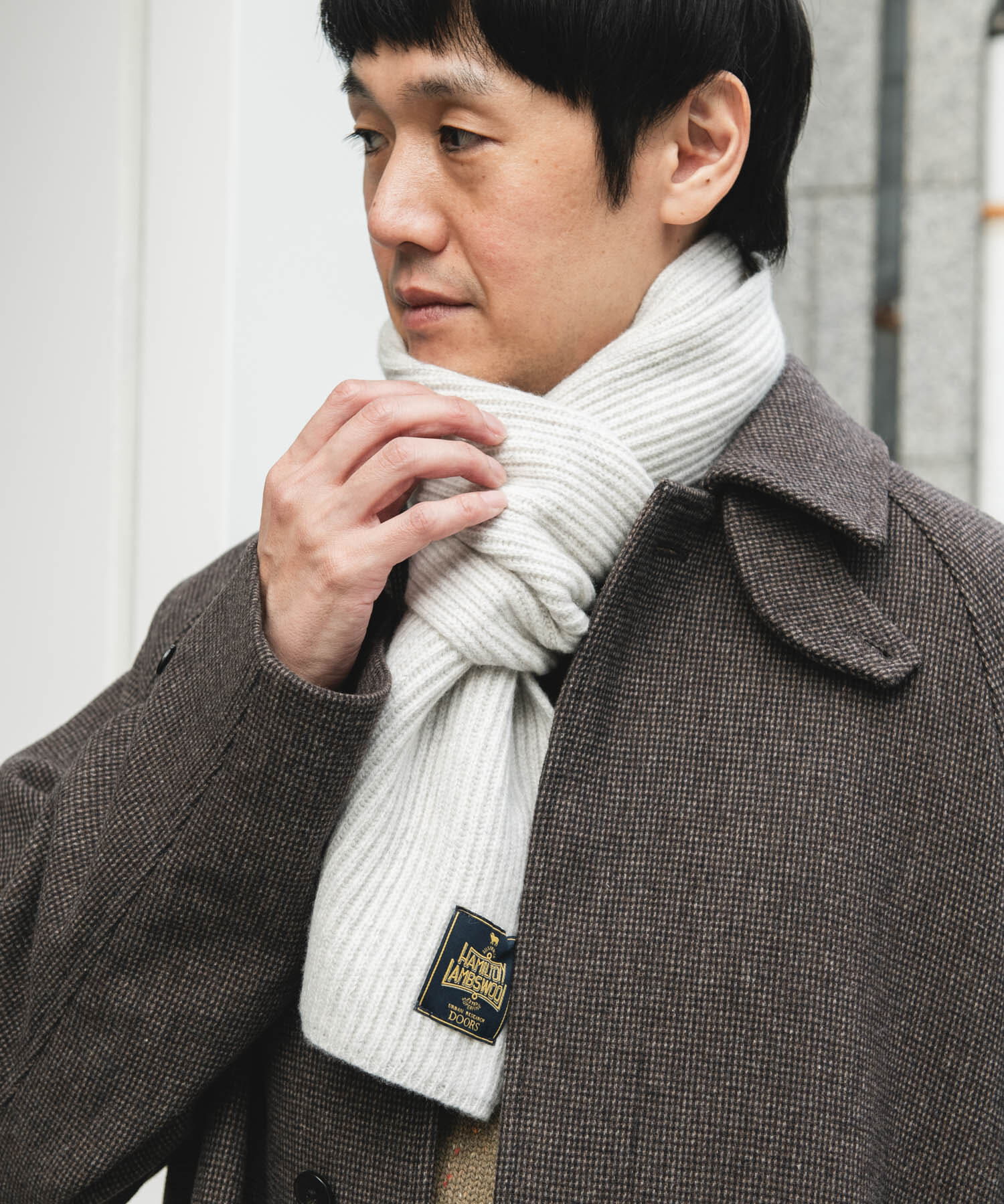 URBAN RESEARCH DOORS「ハミルトンマフラー」|マフラー|