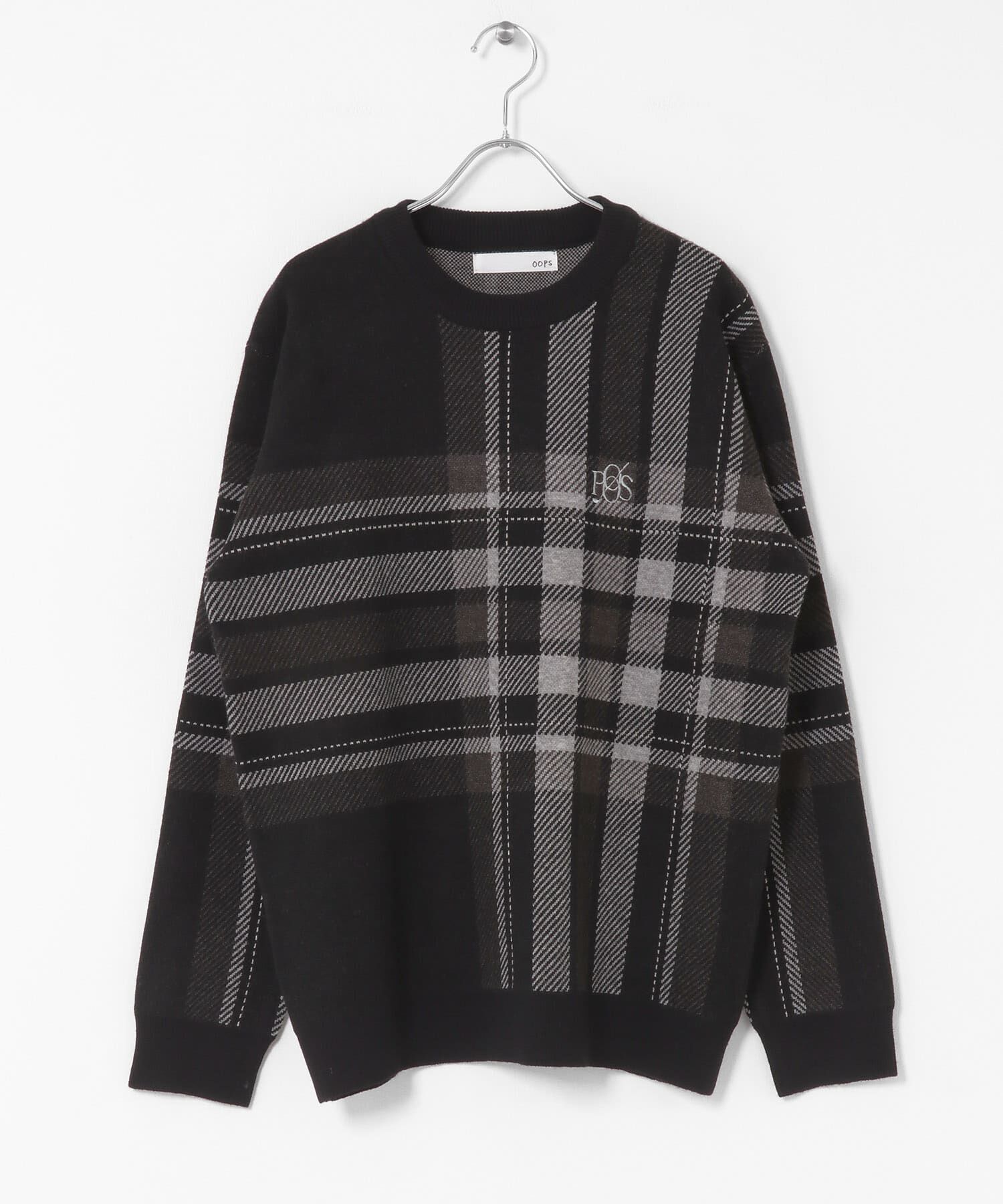 Sonny Label 「OOPS　ビッグチェックニット」|ニット・セーター|