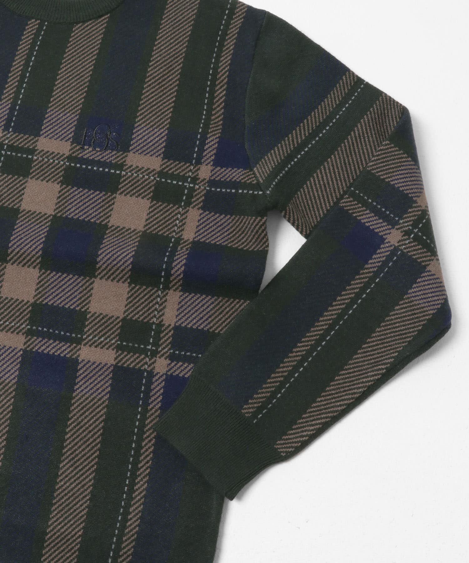 Sonny Label 「OOPS　ビッグチェックニット」|ニット・セーター|