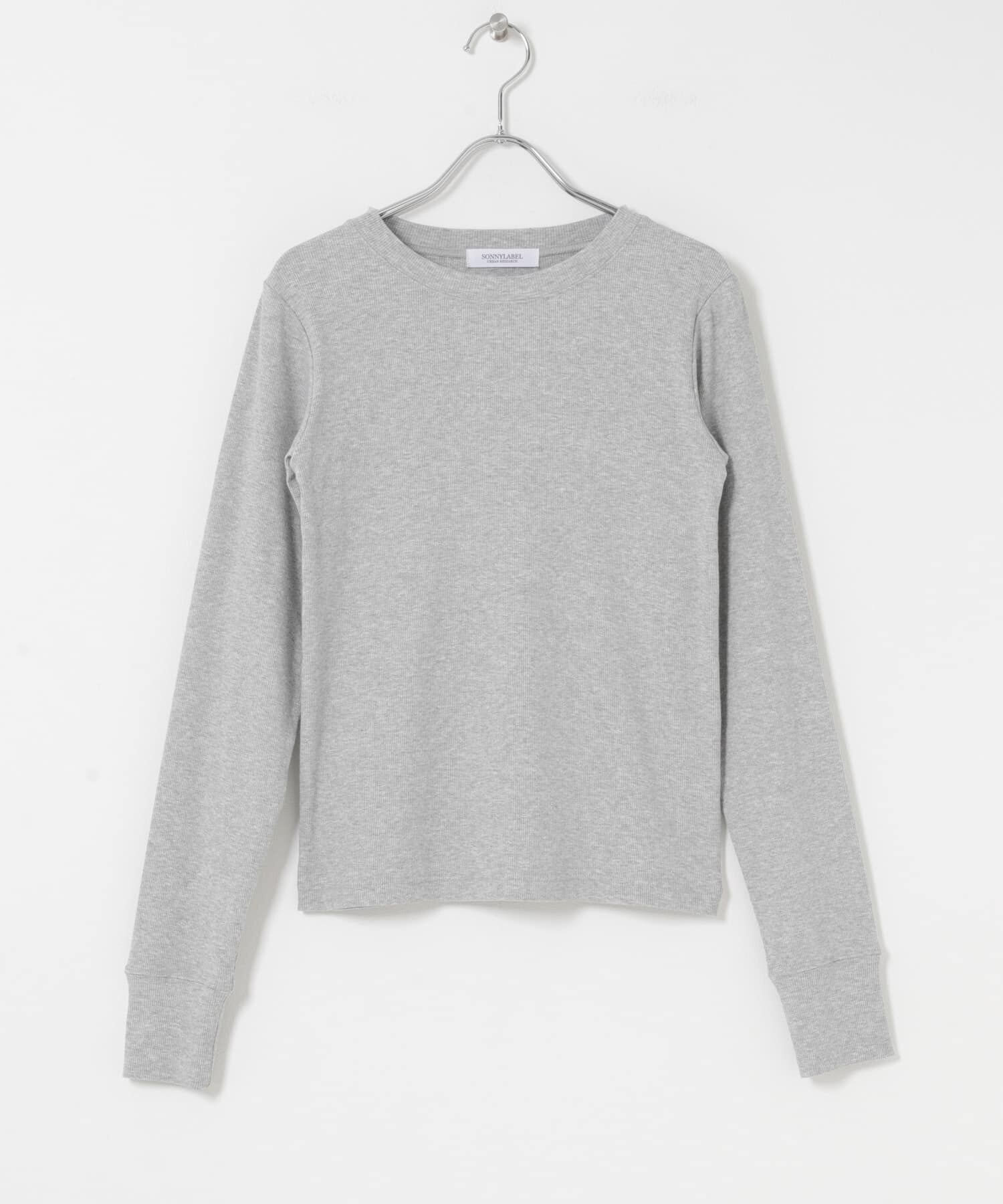 Sonny Label 「スムースタッチテレコリブクルーネックプルオーバー」|Tシャツ・カットソー|