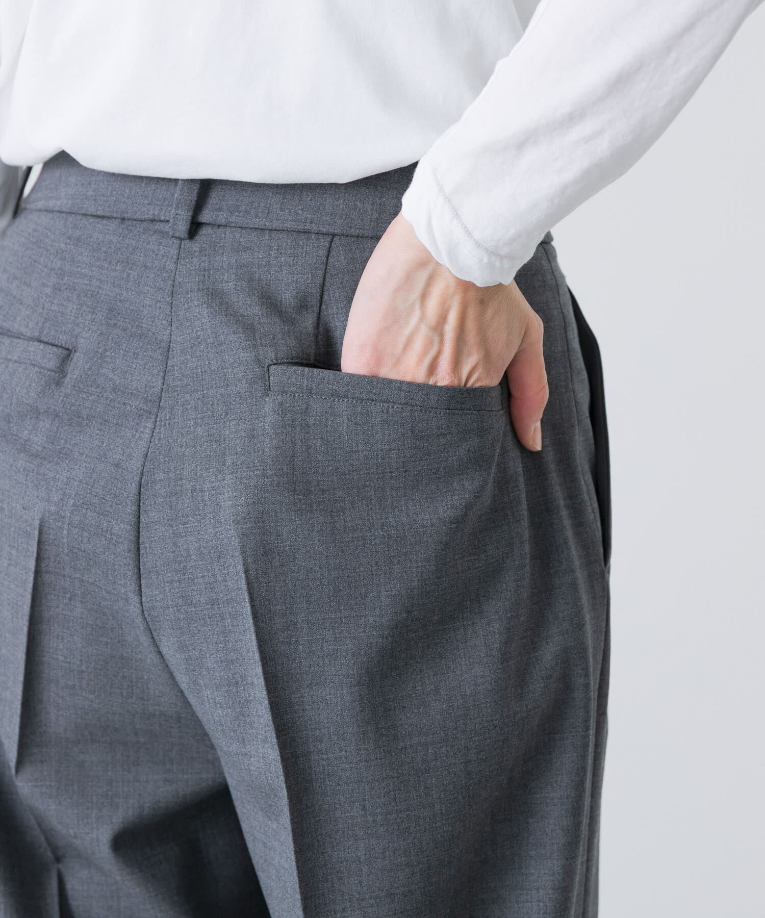 かぐれ「『2サイズ展開』ストレッチトラウザー」|その他|