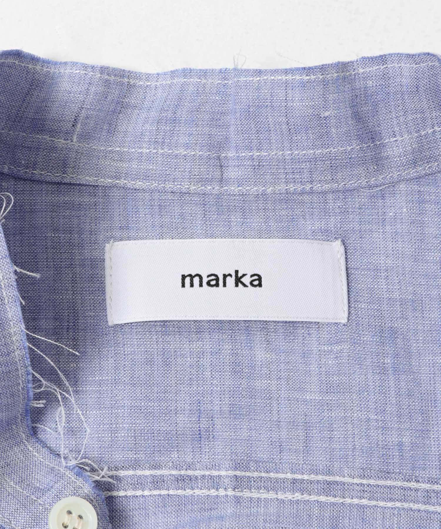 URBAN RESEARCH DOORS「marka　BAND COLLAR SHIRTS」|シャツ・ブラウス|