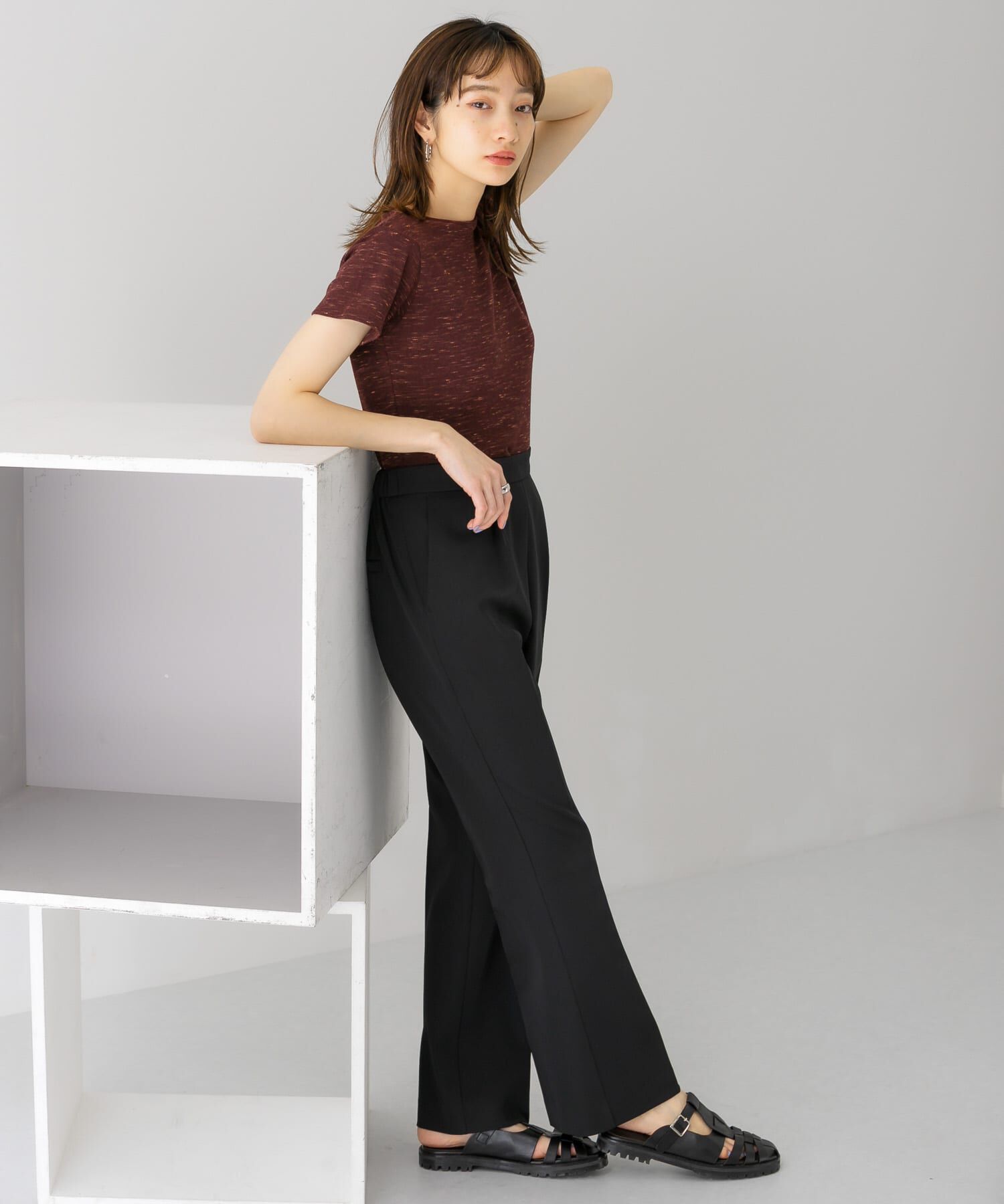  「スリムフレアイージーパンツ」|その他|