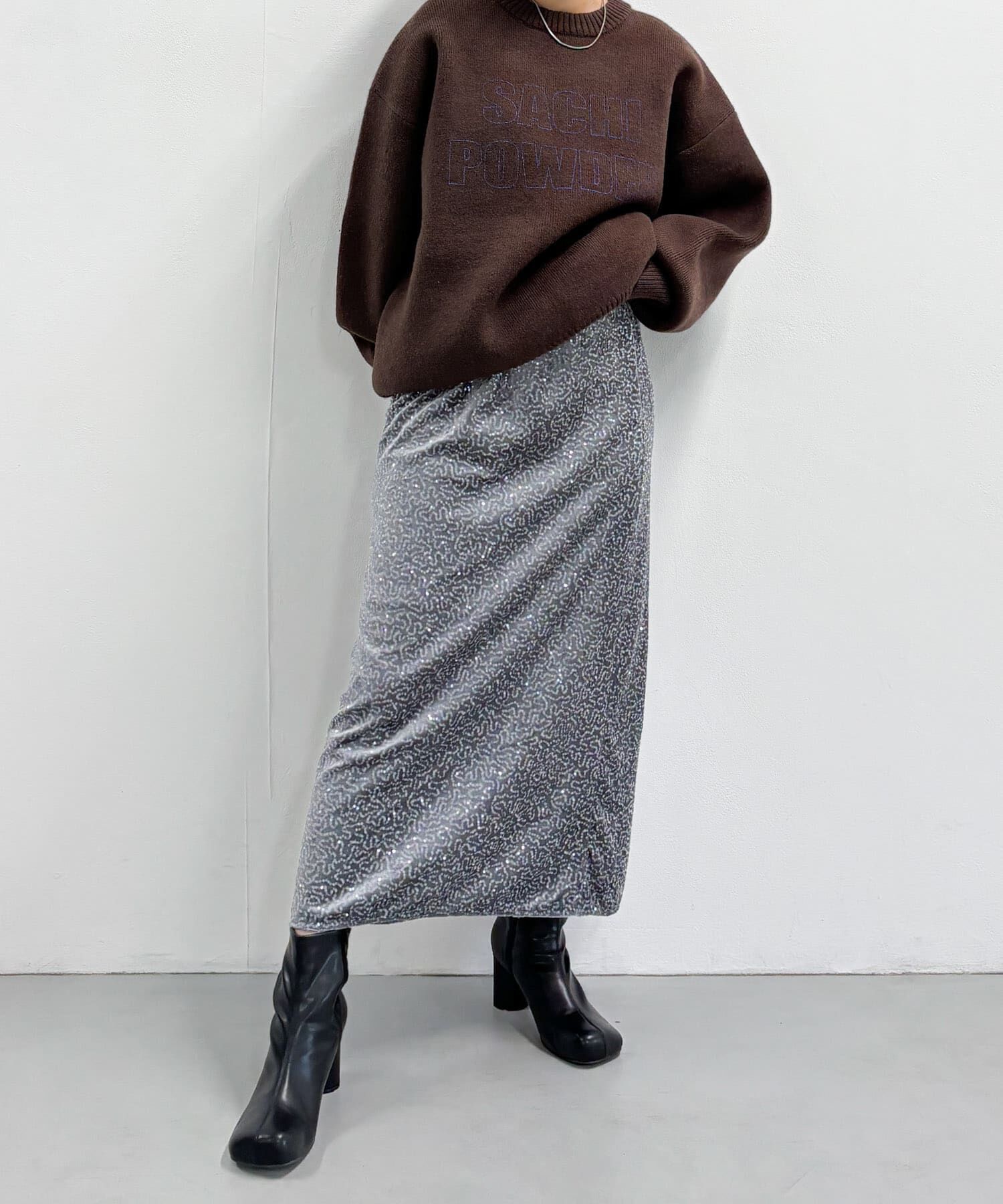  「スパンコールスカート」|スカート|