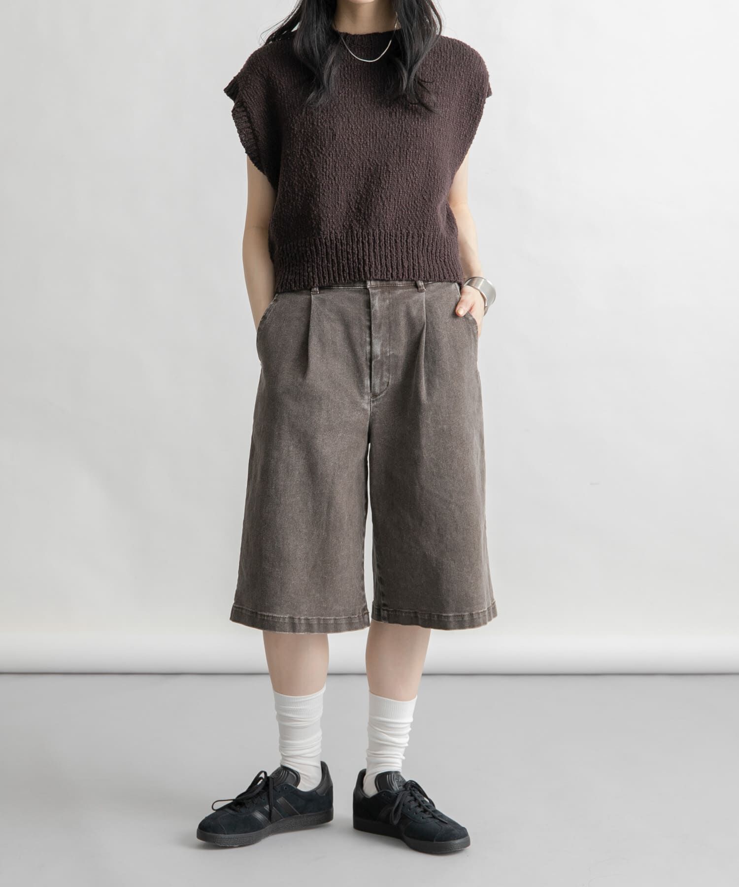  「ウォッシュドハーフパンツ」|その他|