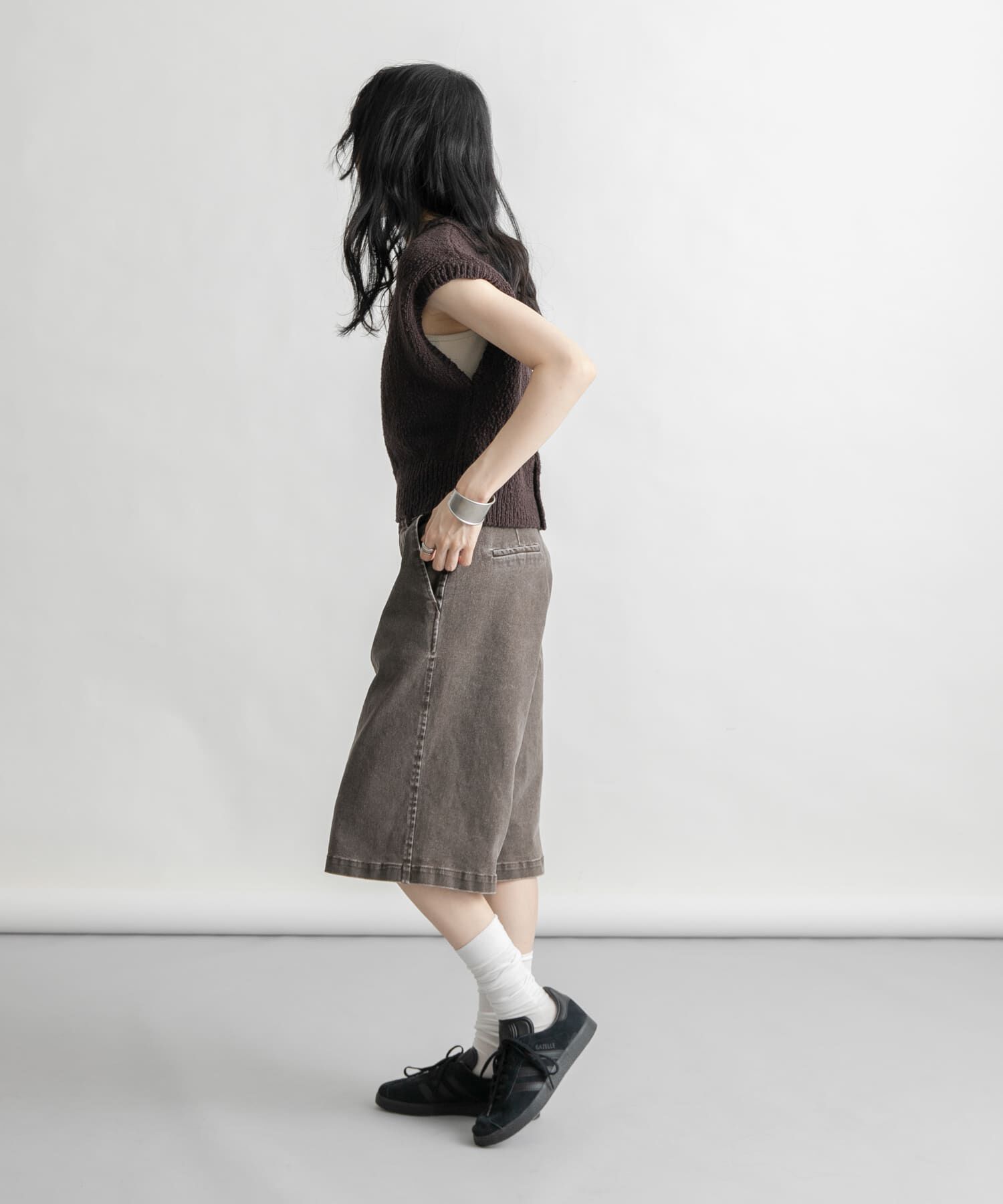  「ウォッシュドハーフパンツ」|その他|