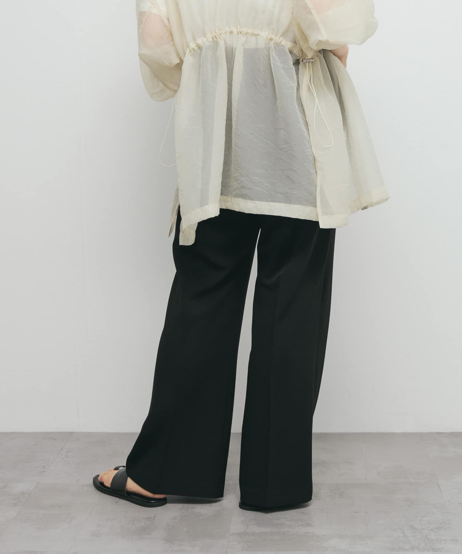  「『2サイズ展開』スリムフレアパンツ」|その他|