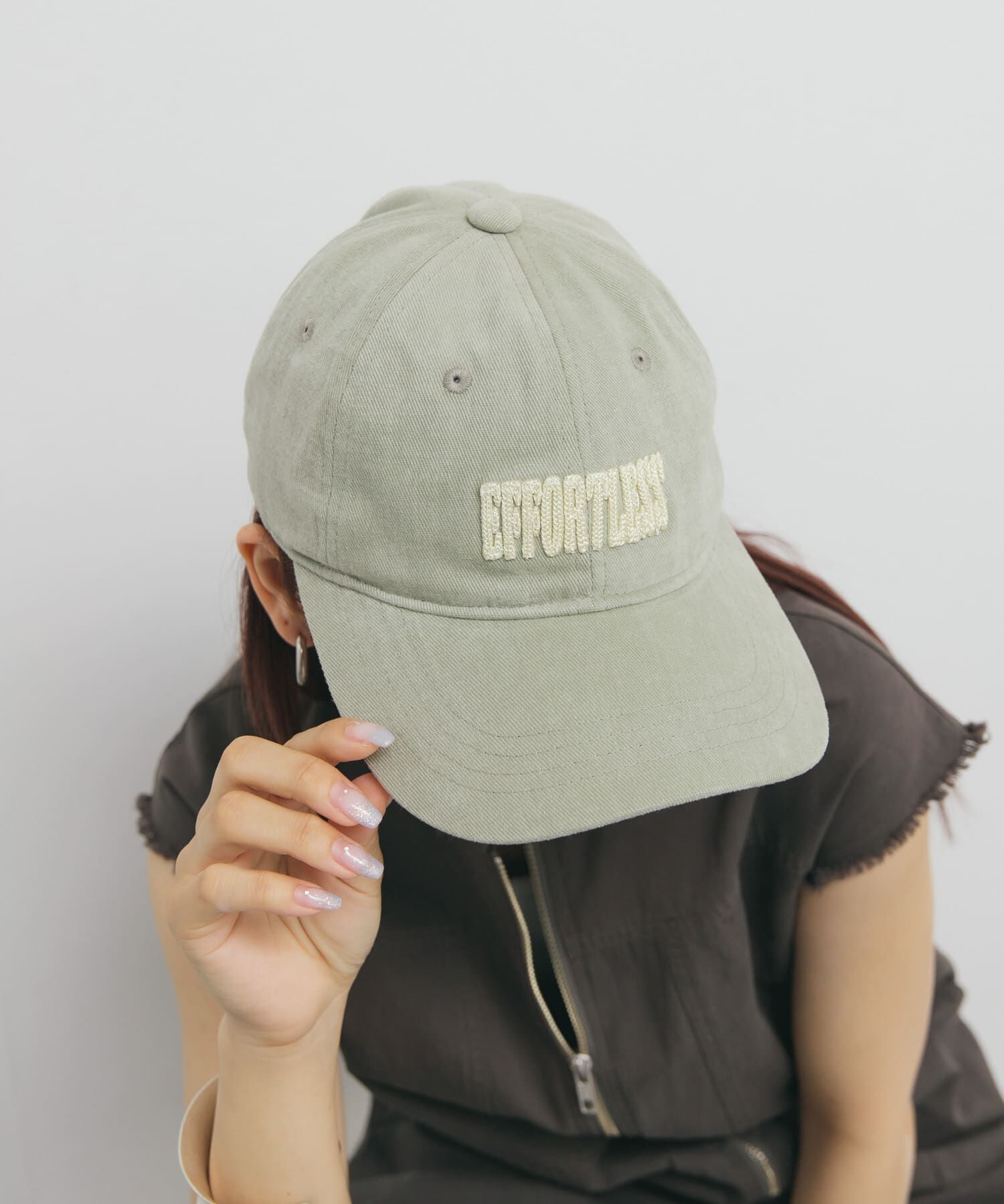  「プランプチェーンステッチCAP」|キャップ・キャスケット|