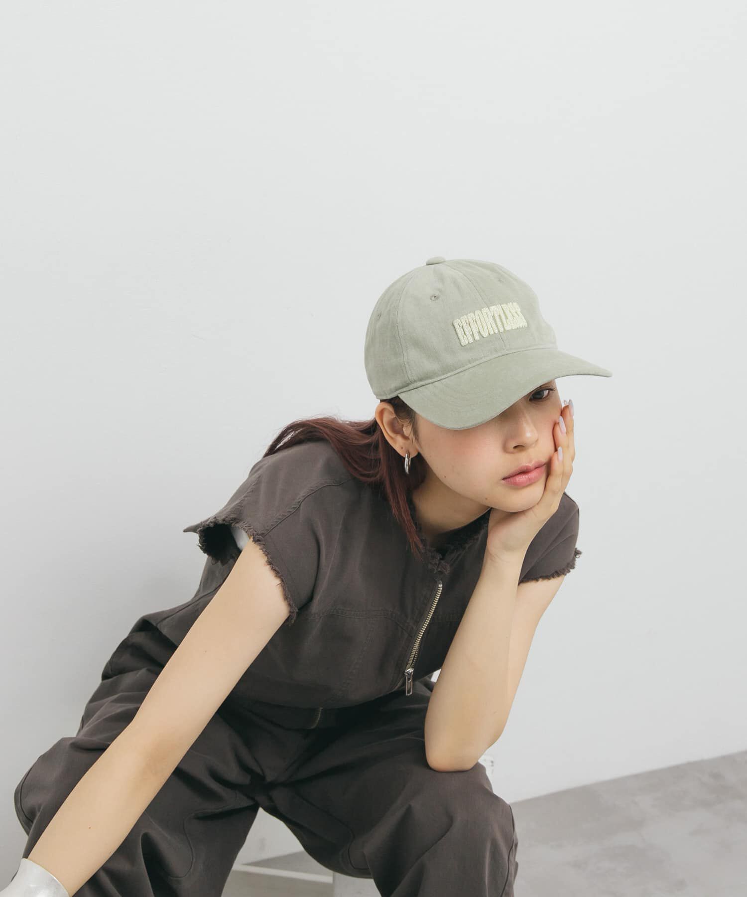  「プランプチェーンステッチCAP」|キャップ・キャスケット|