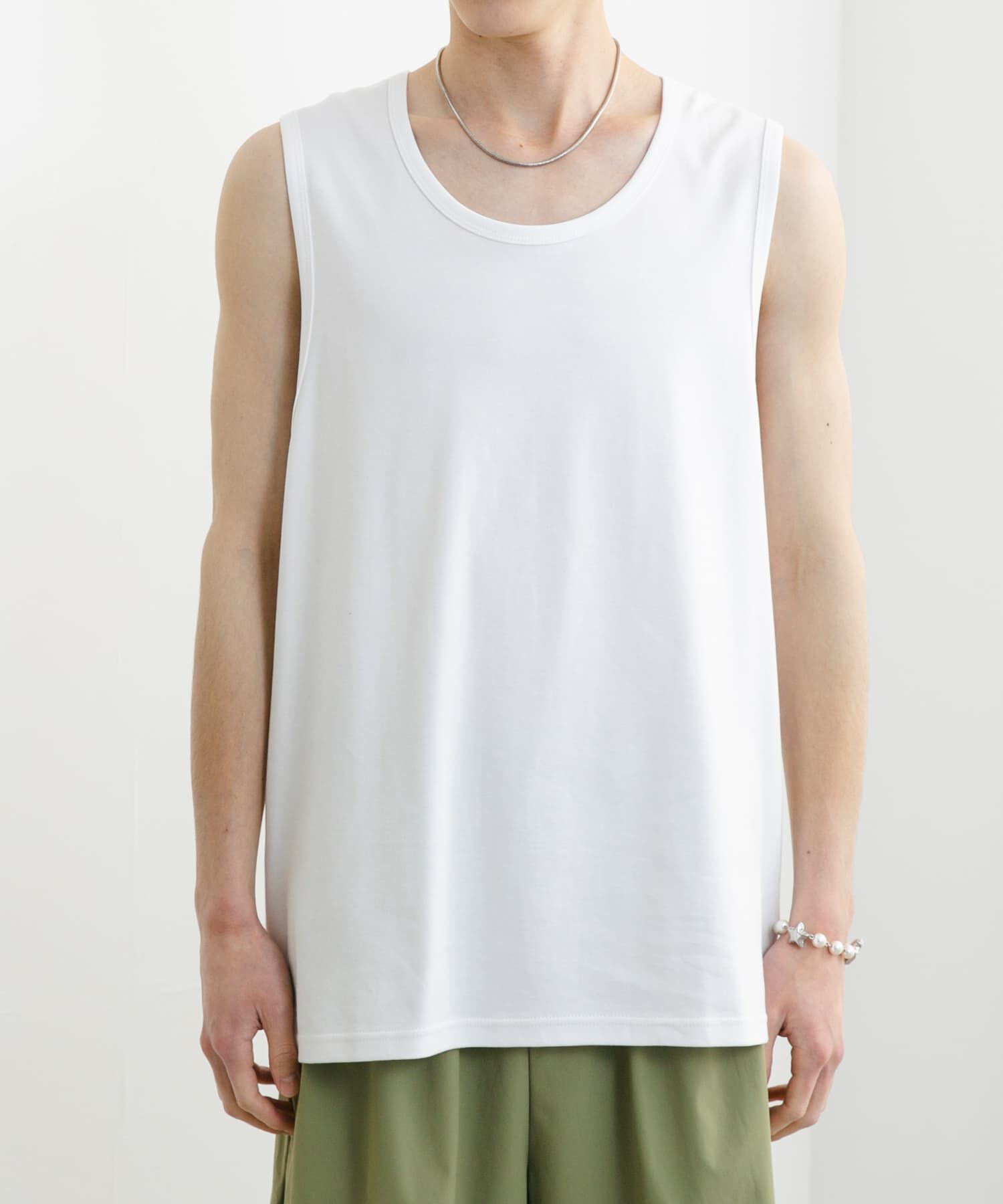 SENSE OF PLACE by URBAN RESEARCH「コットンスムースタンクトップ」|タンクトップ|