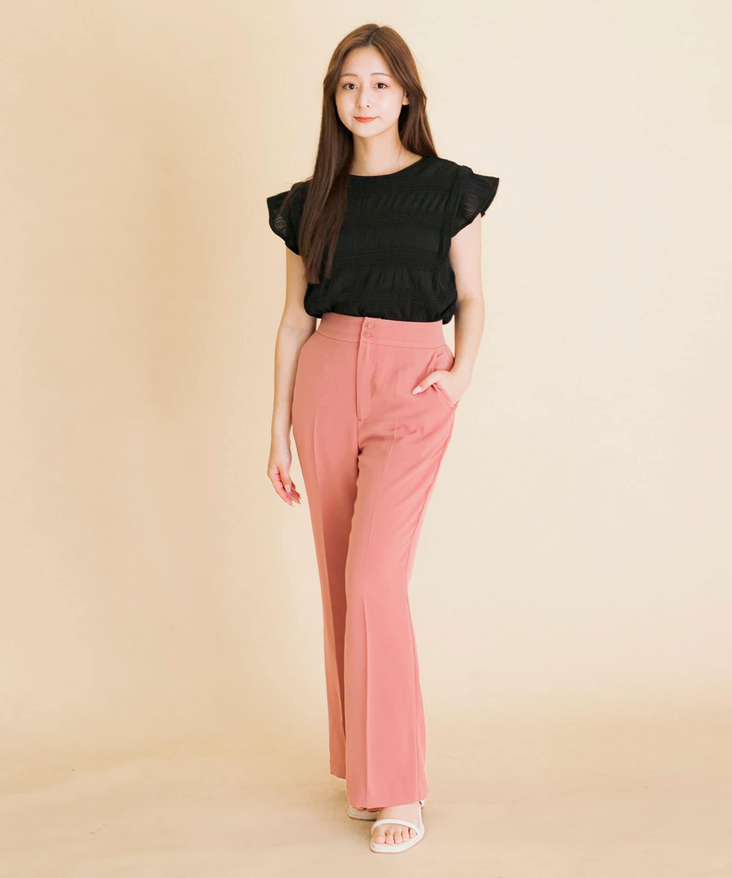 SENSE OF PLACE by URBAN RESEARCH「ハイウエストセミフレアパンツ」|その他|