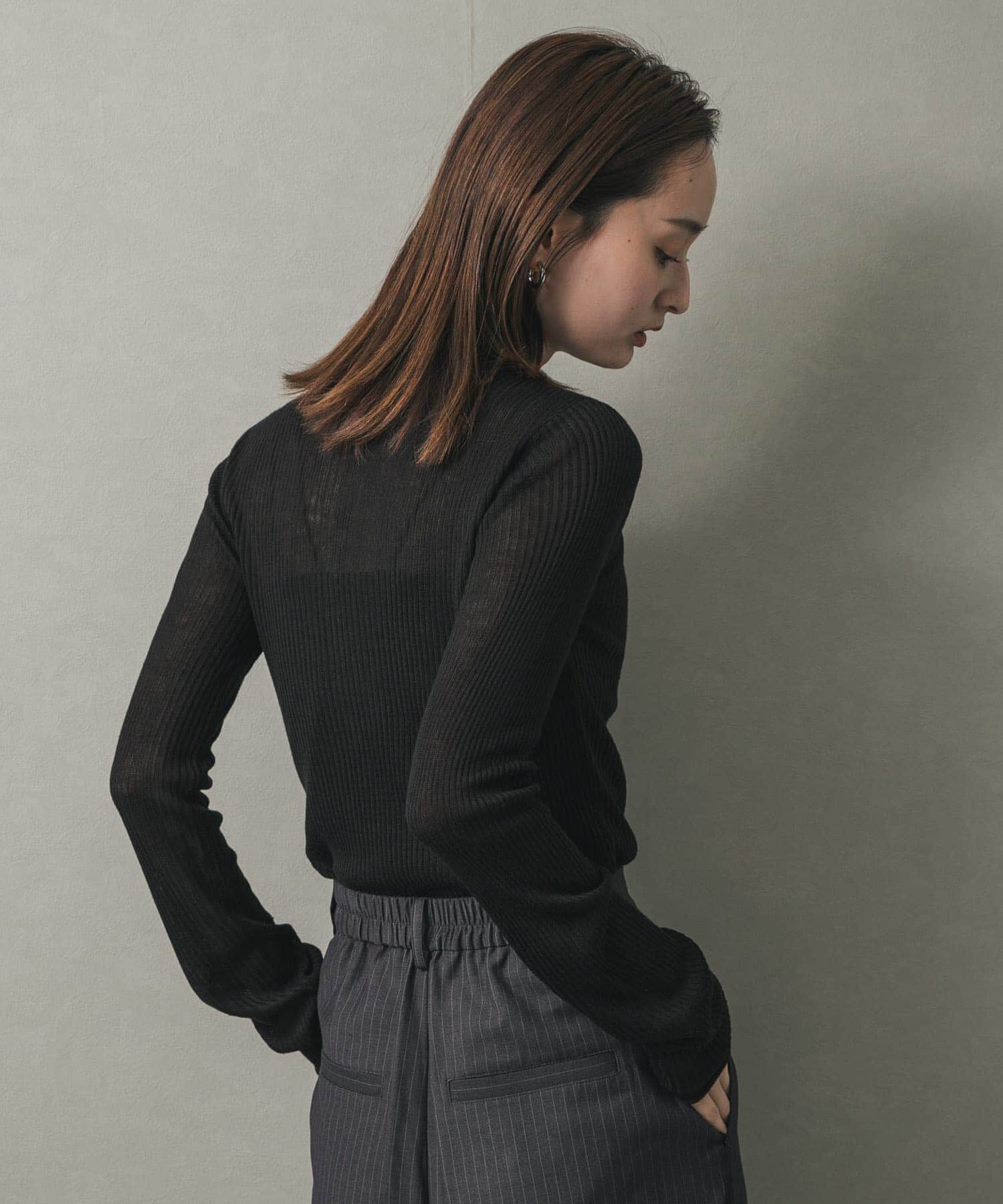 SENSE OF PLACE by URBAN RESEARCH「シアーヘンリーネックセーター」|ニット・セーター|