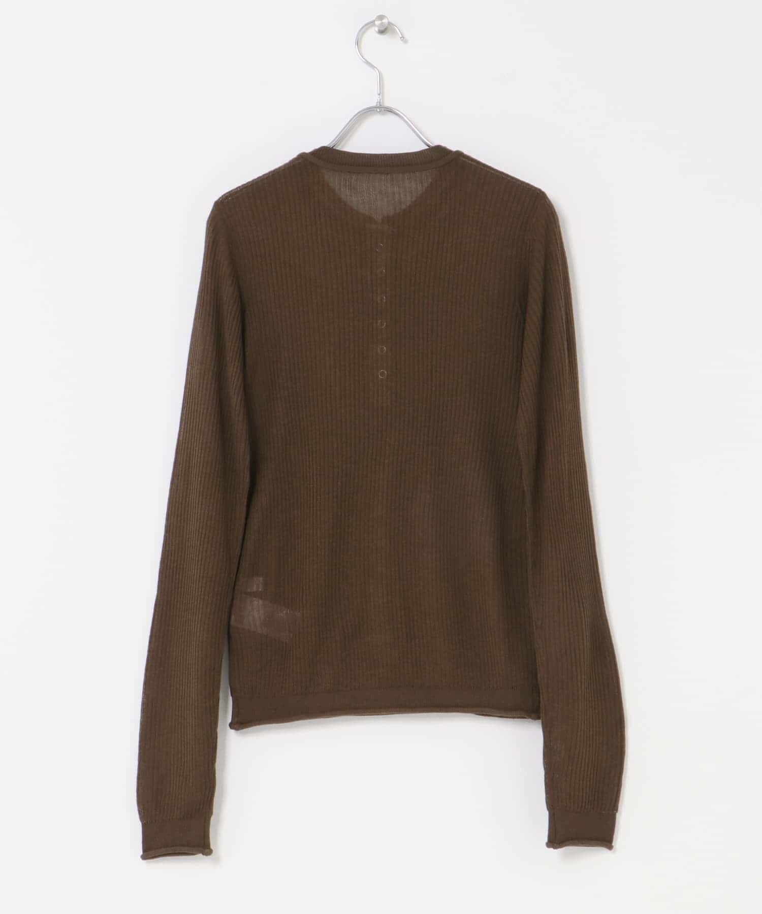 SENSE OF PLACE by URBAN RESEARCH「シアーヘンリーネックセーター」|ニット・セーター|