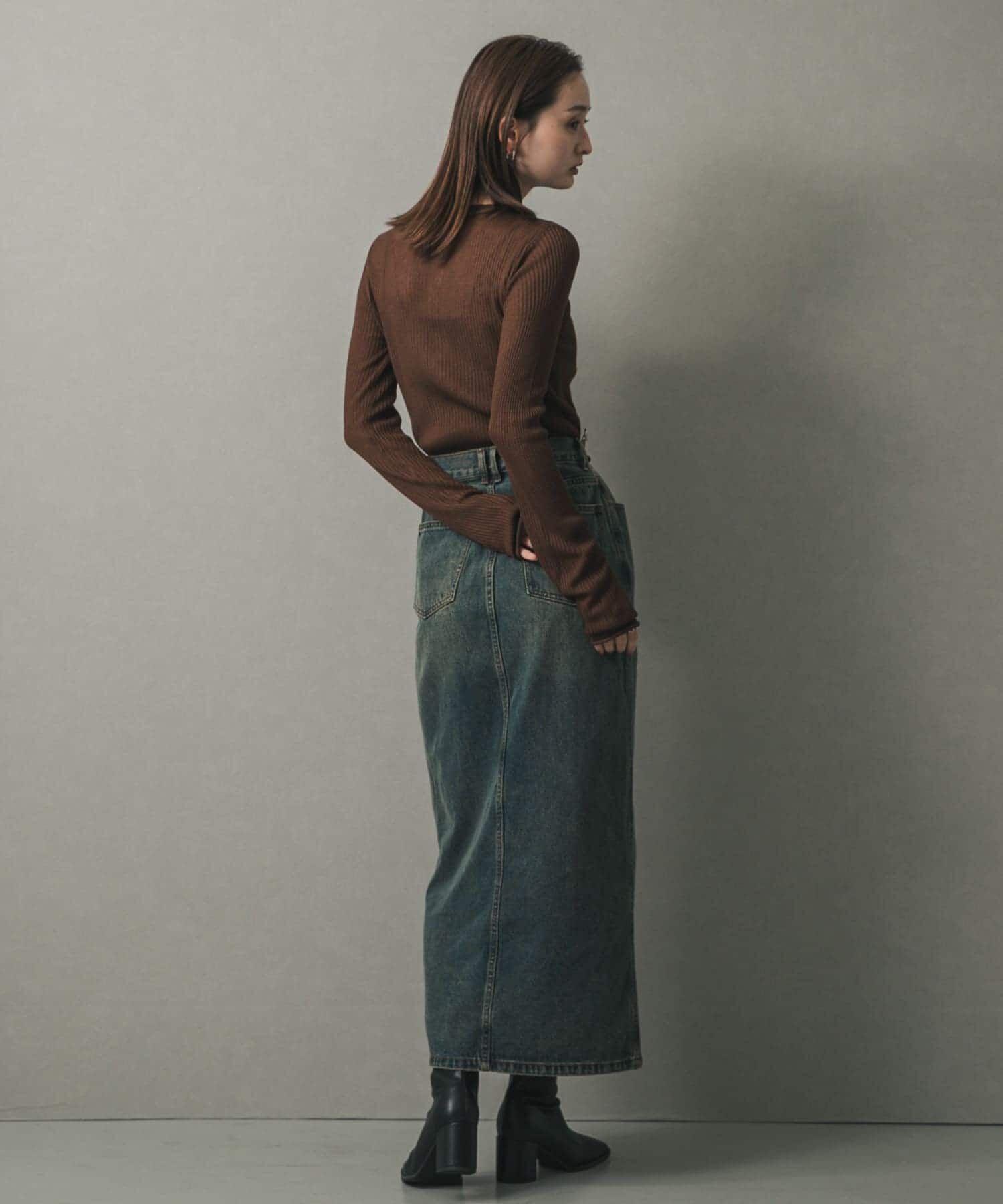 SENSE OF PLACE by URBAN RESEARCH「シアーヘンリーネックセーター」|ニット・セーター|