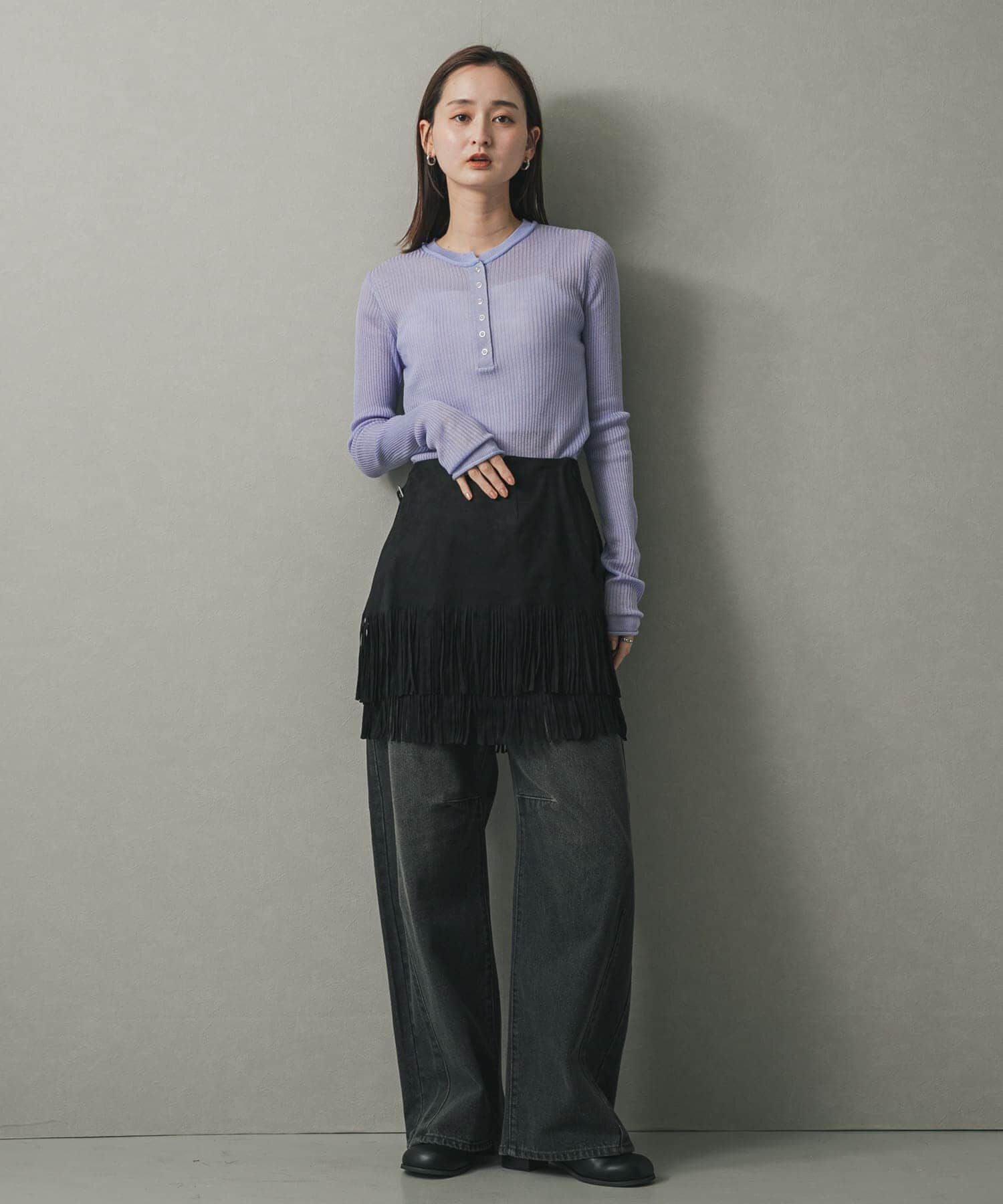 SENSE OF PLACE by URBAN RESEARCH「シアーヘンリーネックセーター」|ニット・セーター|