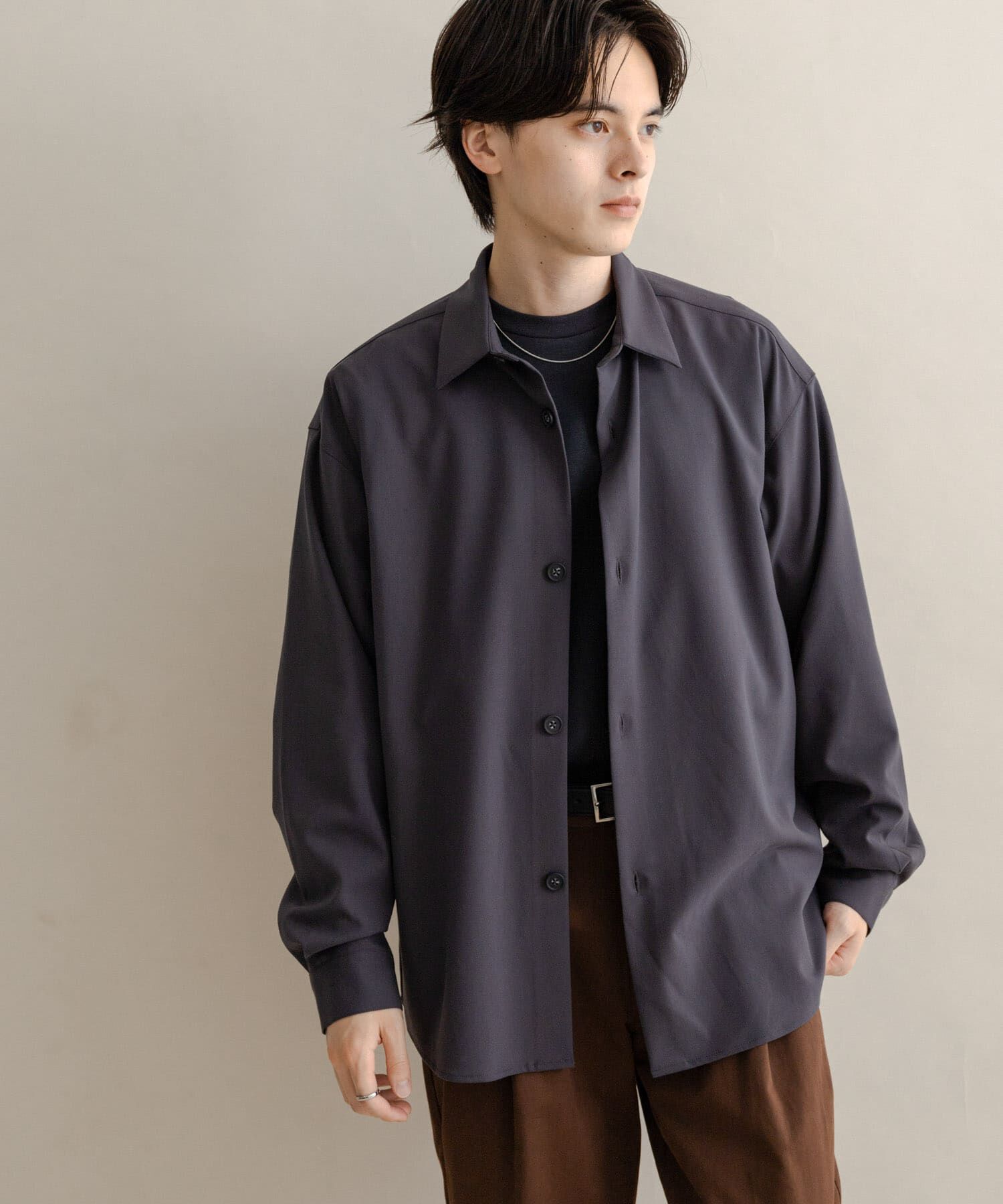 SENSE OF PLACE by URBAN RESEARCH「カラールーズシャツ」|シャツ・ブラウス|