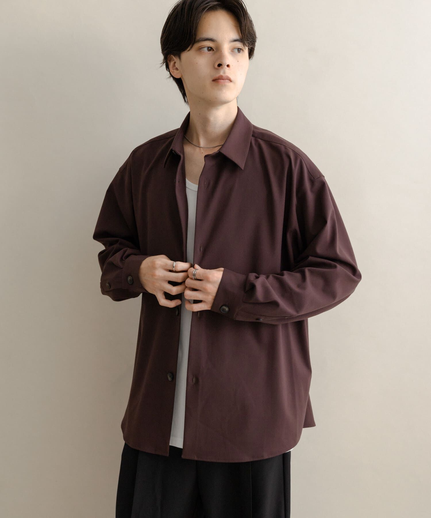 SENSE OF PLACE by URBAN RESEARCH「カラールーズシャツ」|シャツ・ブラウス|