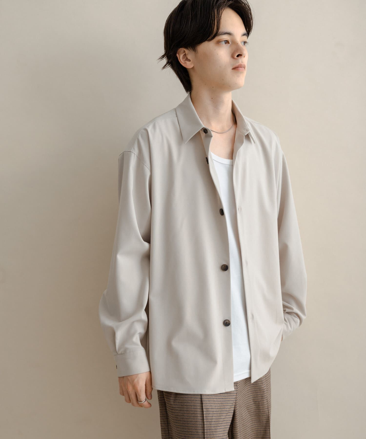 SENSE OF PLACE by URBAN RESEARCH「カラールーズシャツ」|シャツ・ブラウス|