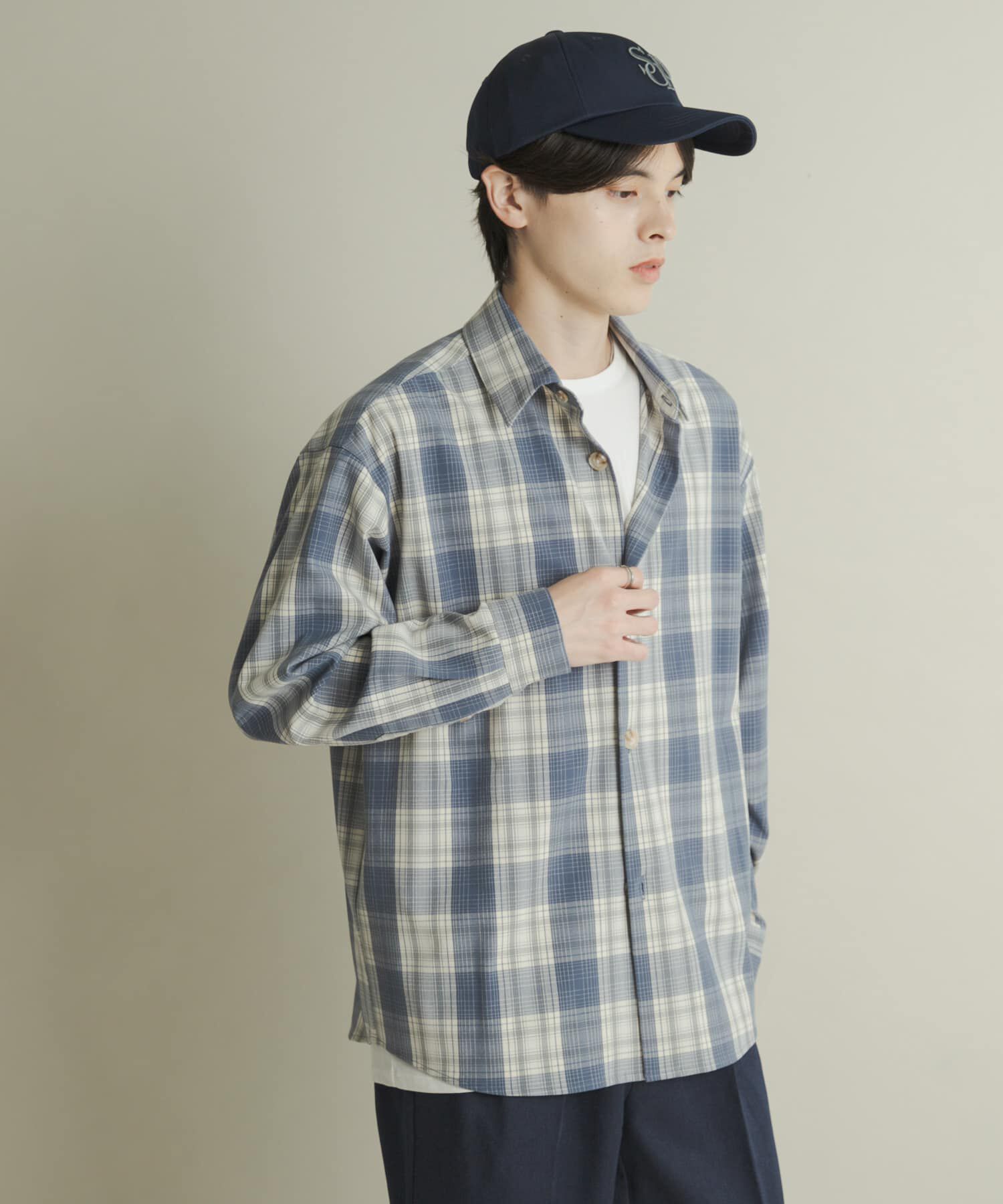 SENSE OF PLACE by URBAN RESEARCH「カラールーズシャツ」|シャツ・ブラウス|