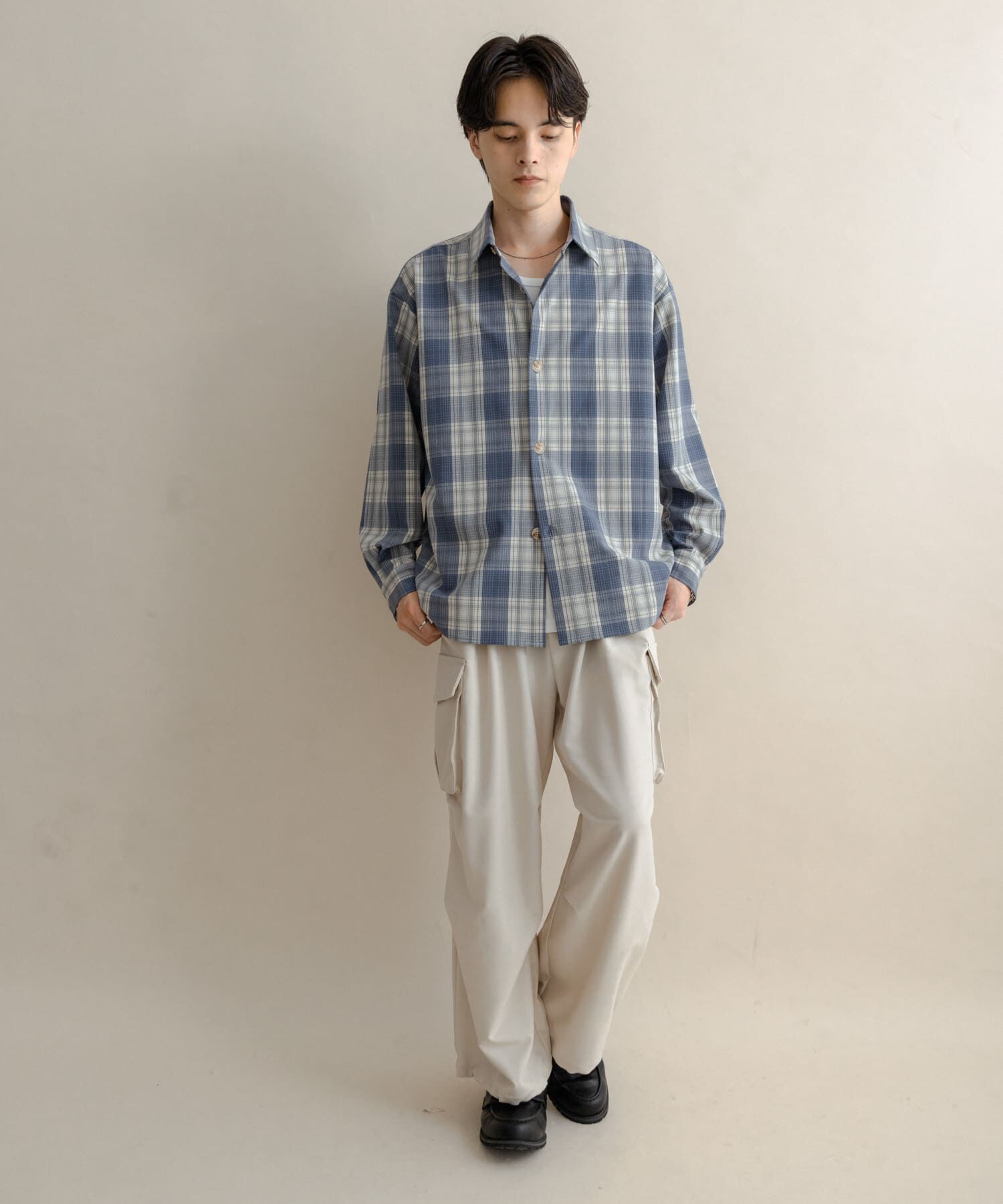 SENSE OF PLACE by URBAN RESEARCH「カラールーズシャツ」|シャツ・ブラウス|